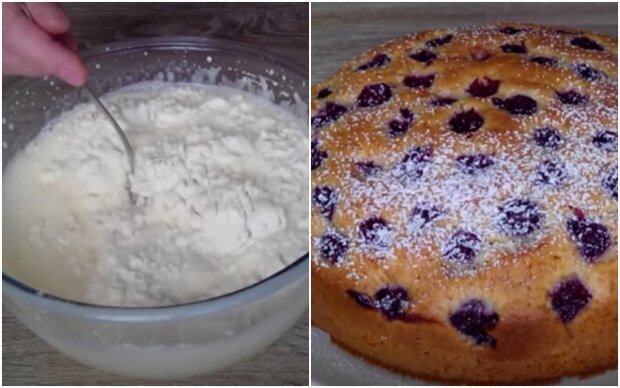 Quick recipe for cherry cake: when you want a tasty treat but don't want to stand by the stove