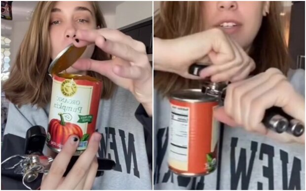 "The lid should literally fly off": Influencer reveals ingenious way to open cans