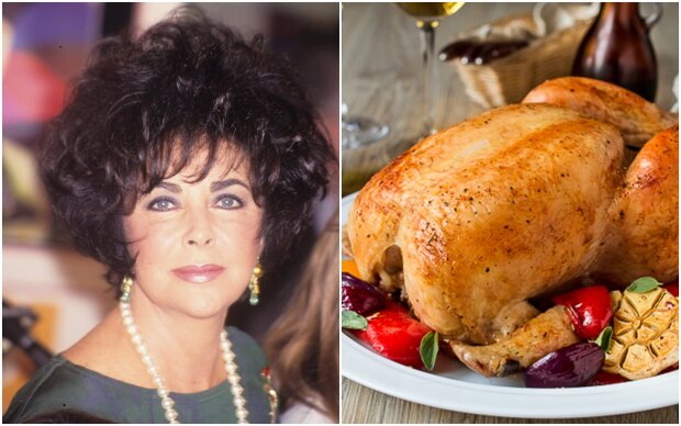 Bake according to the stars: delicious chicken from the legendary Elizabeth Taylor