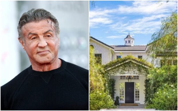 No longer needed: Stallone puts his new home on sale and shows off photos